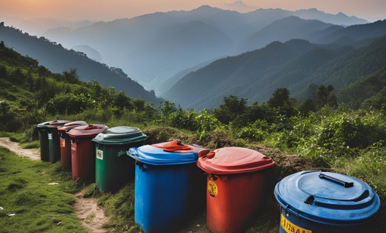 "Traveling to Uttarakhand by car? You must carry a dustbin or garbage bag with you. The new rule aims to keep the state clean and beautiful. #KeepUttarakhandClean #TravelResponsibly"