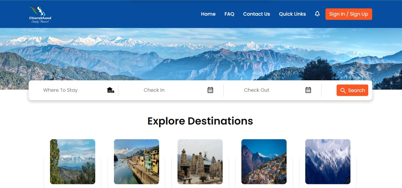 Uttarakhand's first state sponsored online homestay booking portal launched