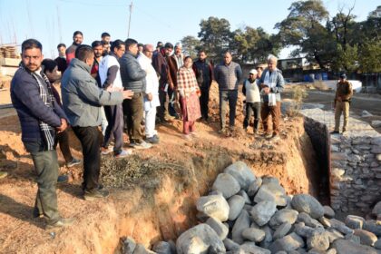 निर्माणाधीन महिला स्पोर्ट्स कॉलेज का खेल मंत्री ने किया निरीक्षण, अंतरराष्ट्रीय स्तर की सुविधाओं पर जोर